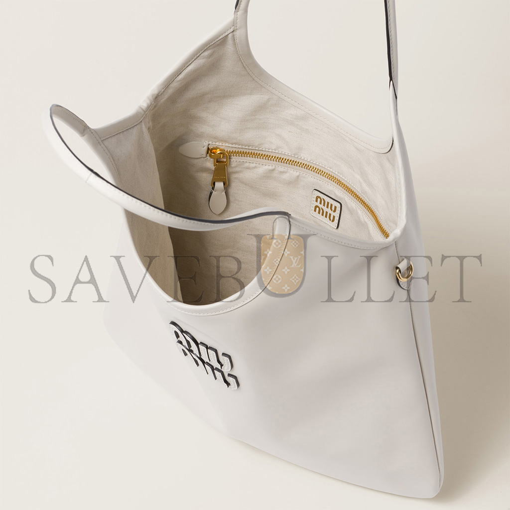 MIU MIU IVY LEATHER BAG 5BG231 (40*35cm) MIU MIU IVY LEATHER BAG 5BG231 (40*35cm)